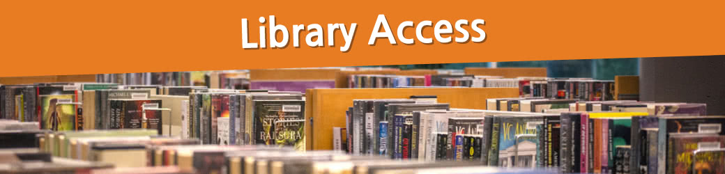 Library Access header image