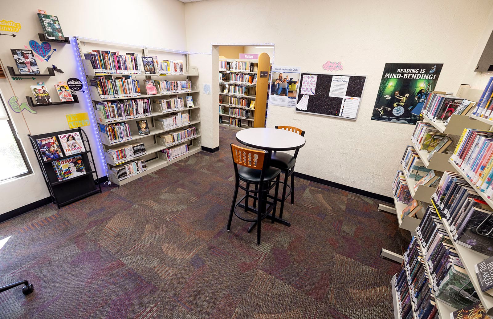 Photo of the teen are of Litchfield Park Library